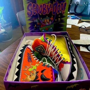 European size 42 IRREGULAR CHOICE brand Zoinks Scooby Doo Hi Tops Halloween